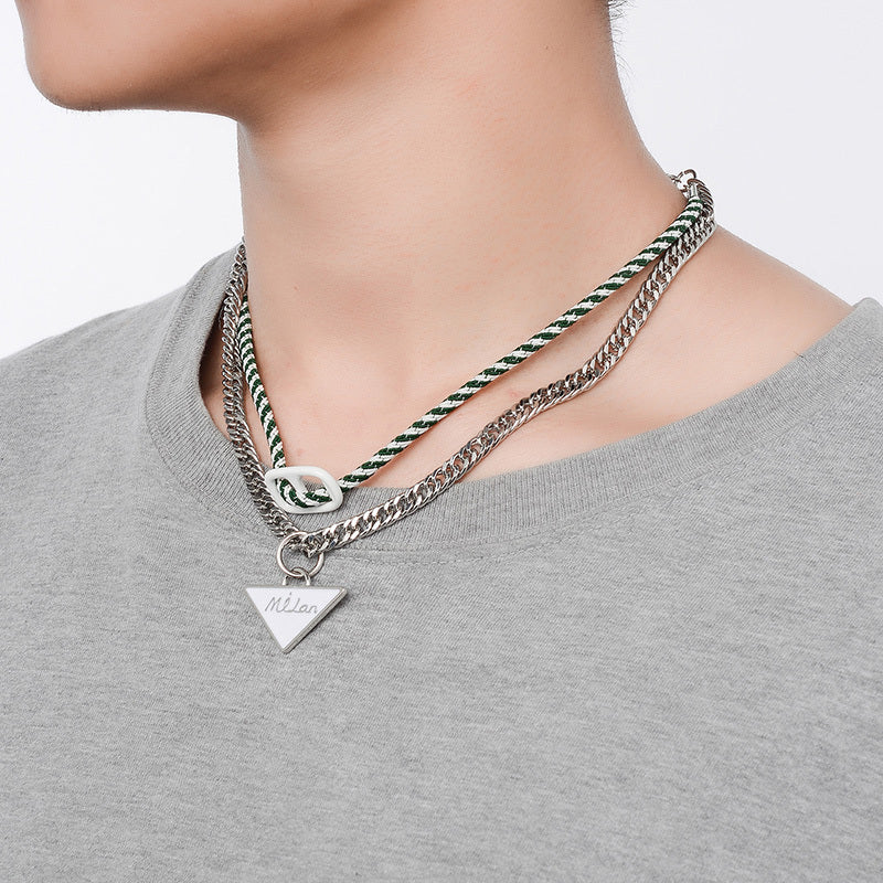 Fashion Metal Irregular Popular Clavicle Chain